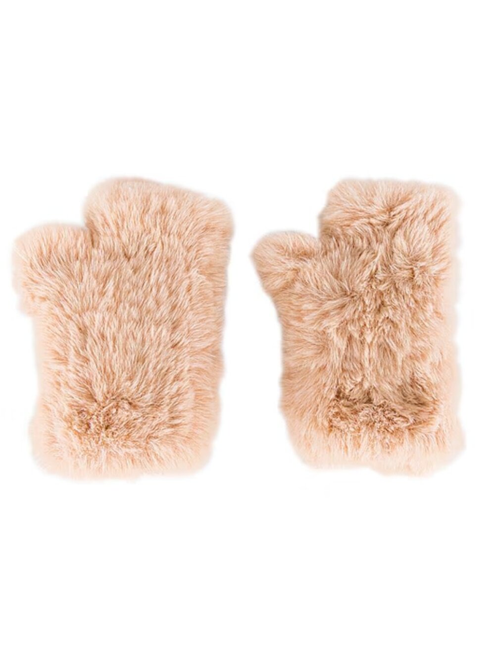 Eugenia Kim Faux Rabbit Fur Fingerless Gloves